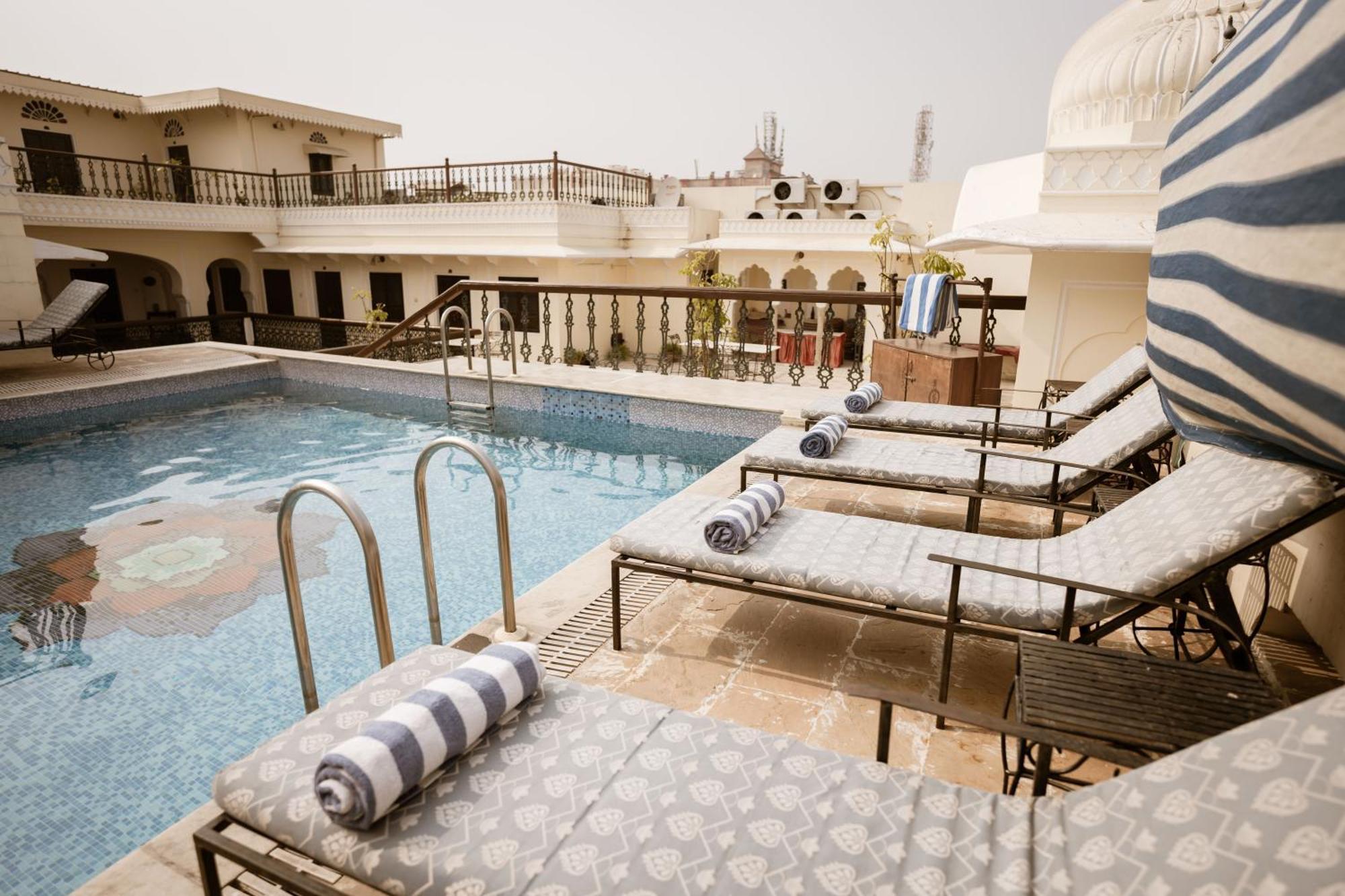 Khandela Haveli - A Boutique Heritage Hotel Jaipur Exteriör bild
