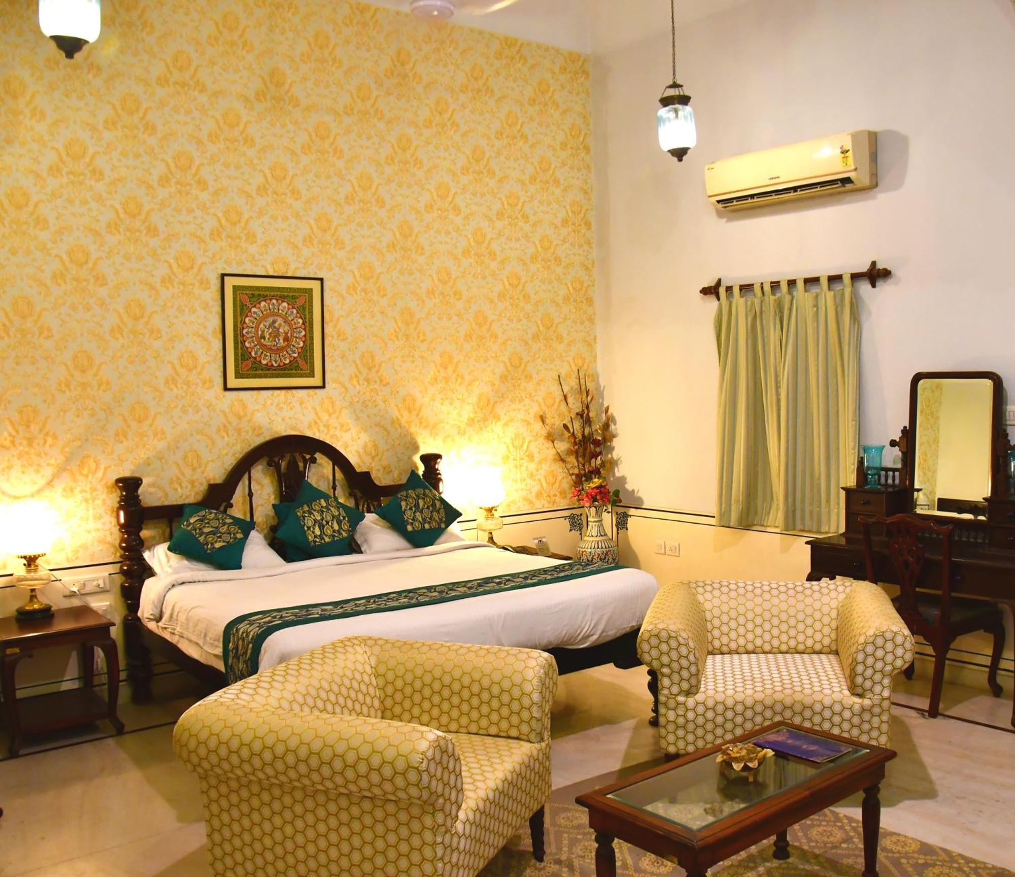 Khandela Haveli - A Boutique Heritage Hotel Jaipur Exteriör bild