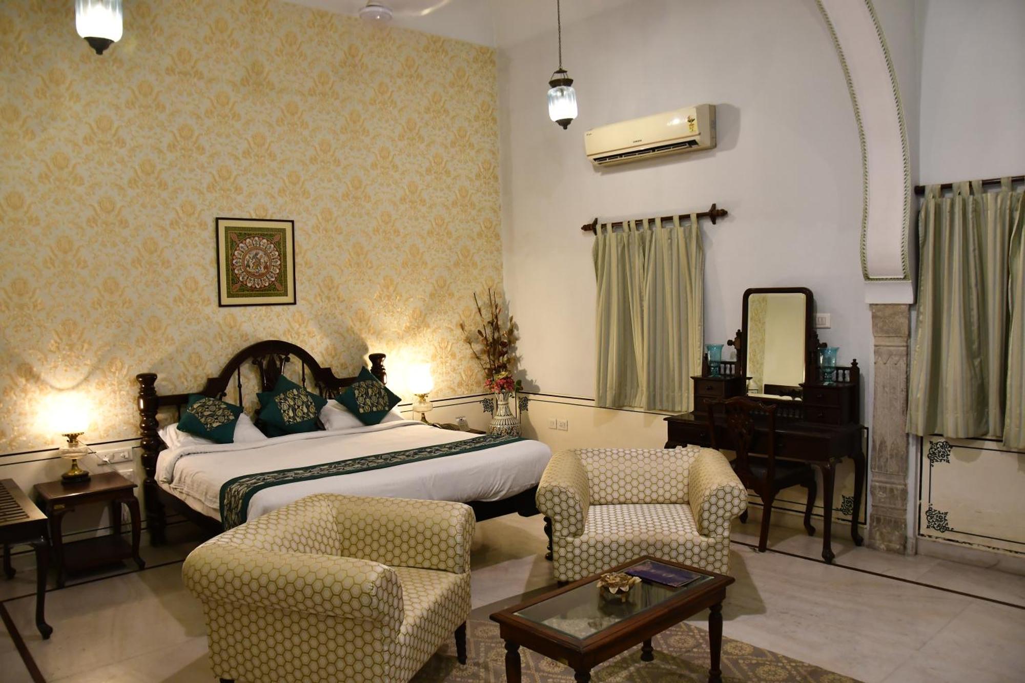 Khandela Haveli - A Boutique Heritage Hotel Jaipur Exteriör bild
