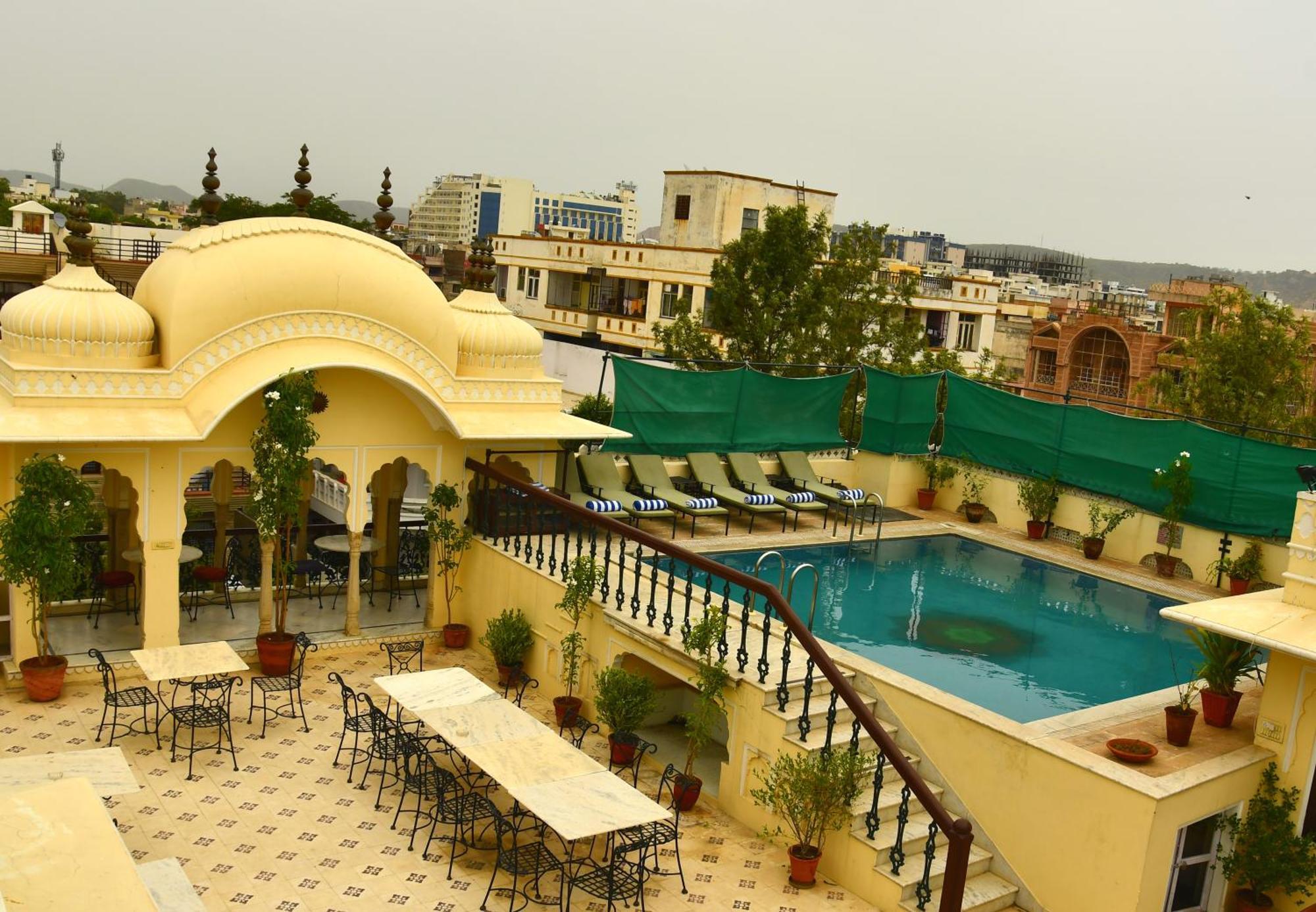 Khandela Haveli - A Boutique Heritage Hotel Jaipur Exteriör bild