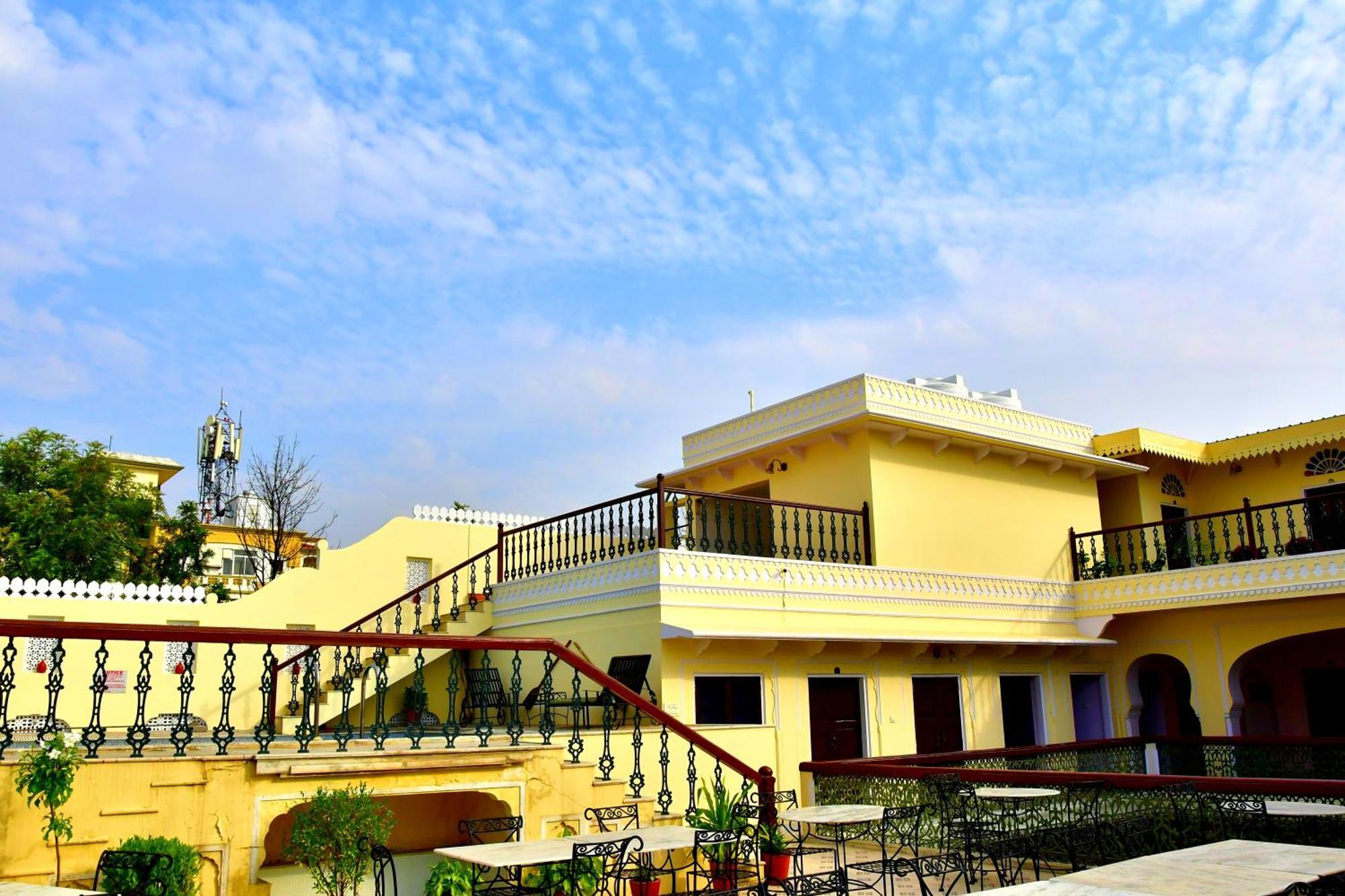 Khandela Haveli - A Boutique Heritage Hotel Jaipur Exteriör bild
