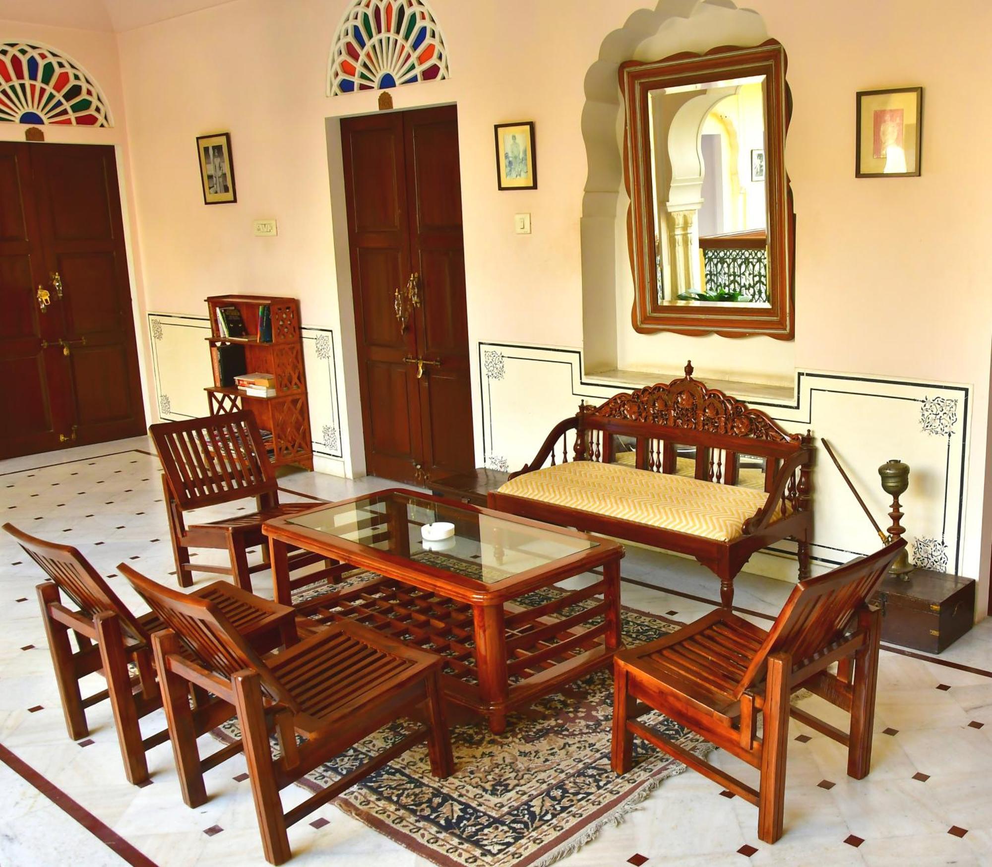 Khandela Haveli - A Boutique Heritage Hotel Jaipur Exteriör bild