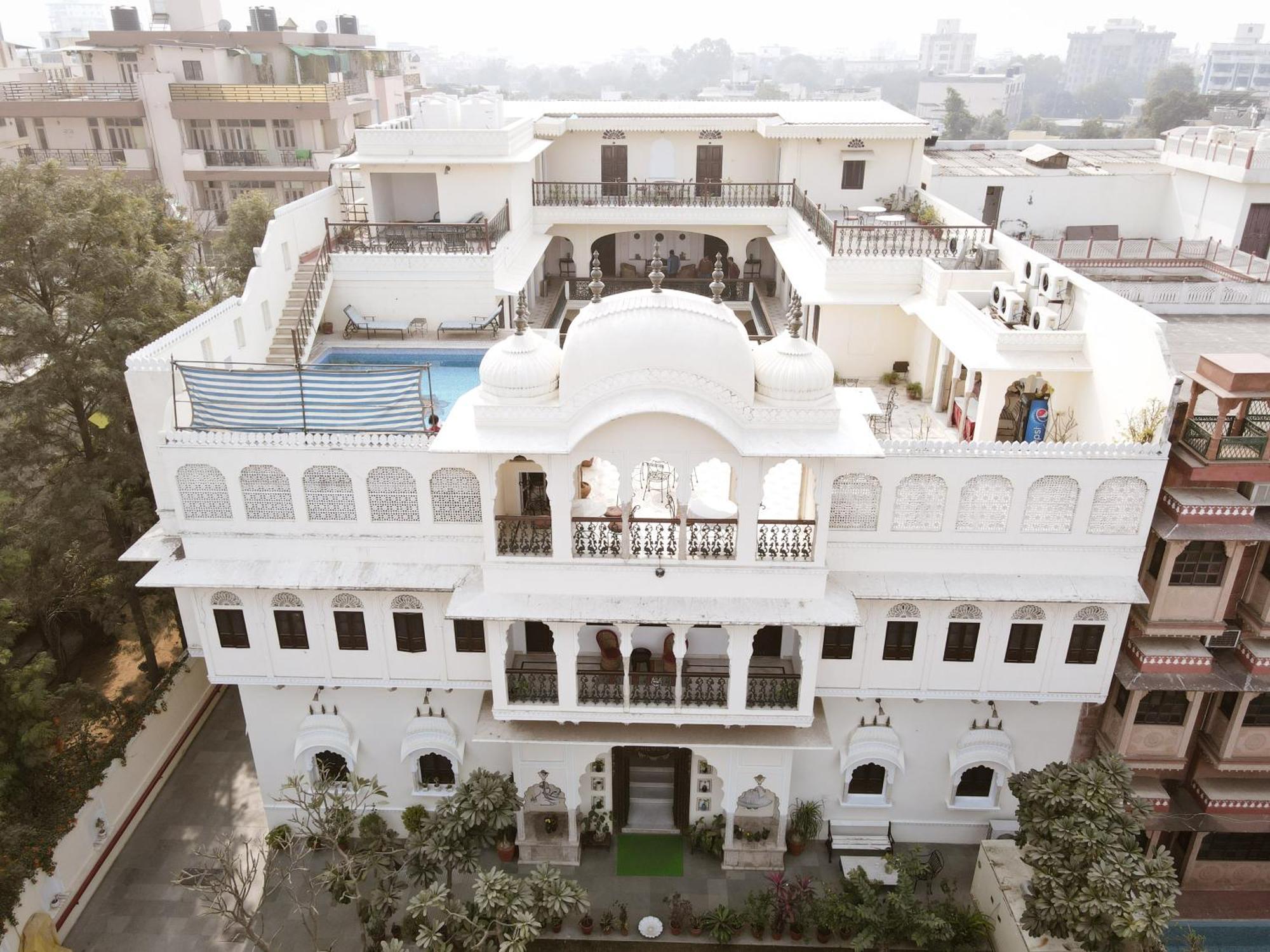 Khandela Haveli - A Boutique Heritage Hotel Jaipur Exteriör bild