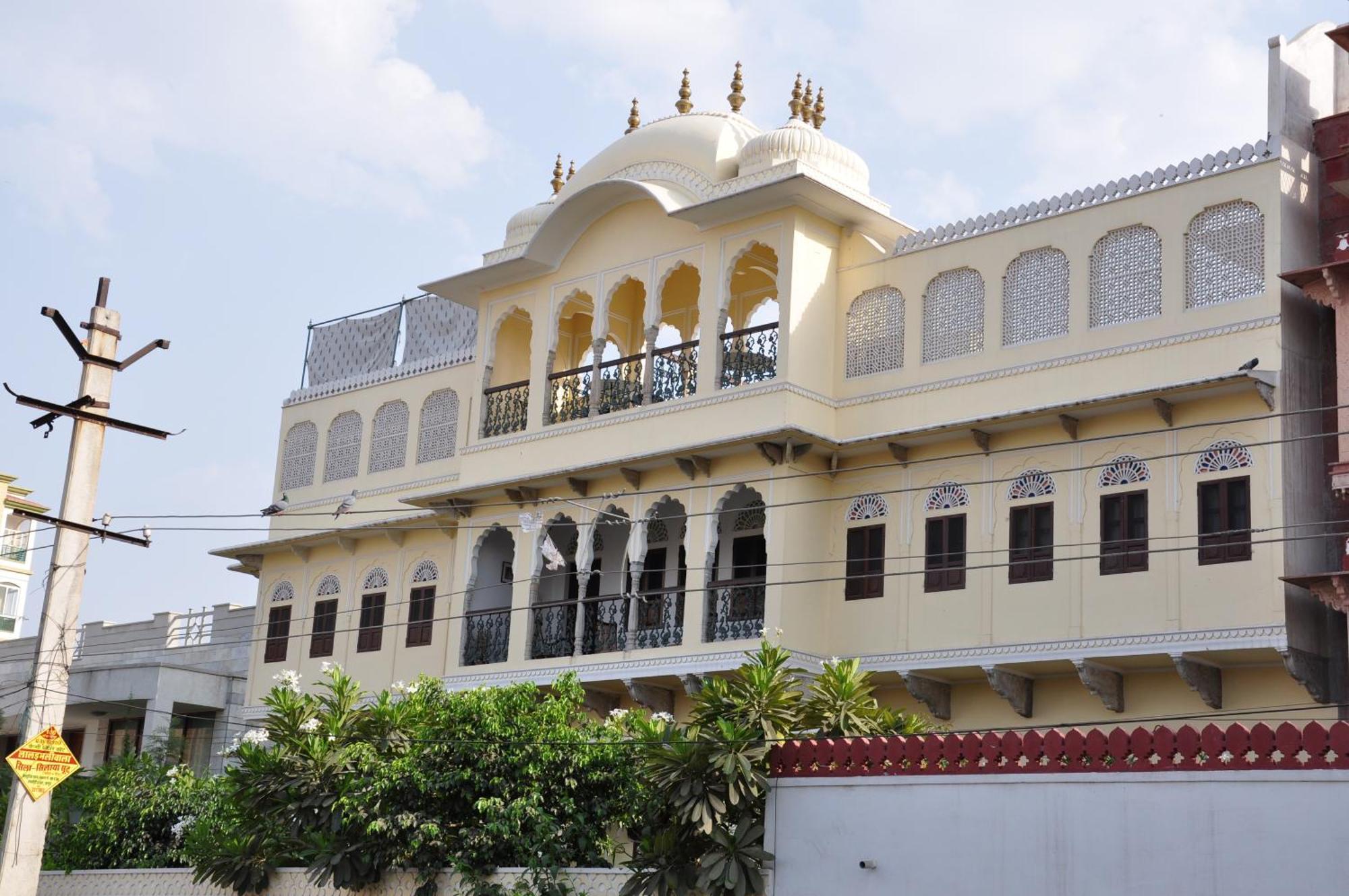 Khandela Haveli - A Boutique Heritage Hotel Jaipur Exteriör bild