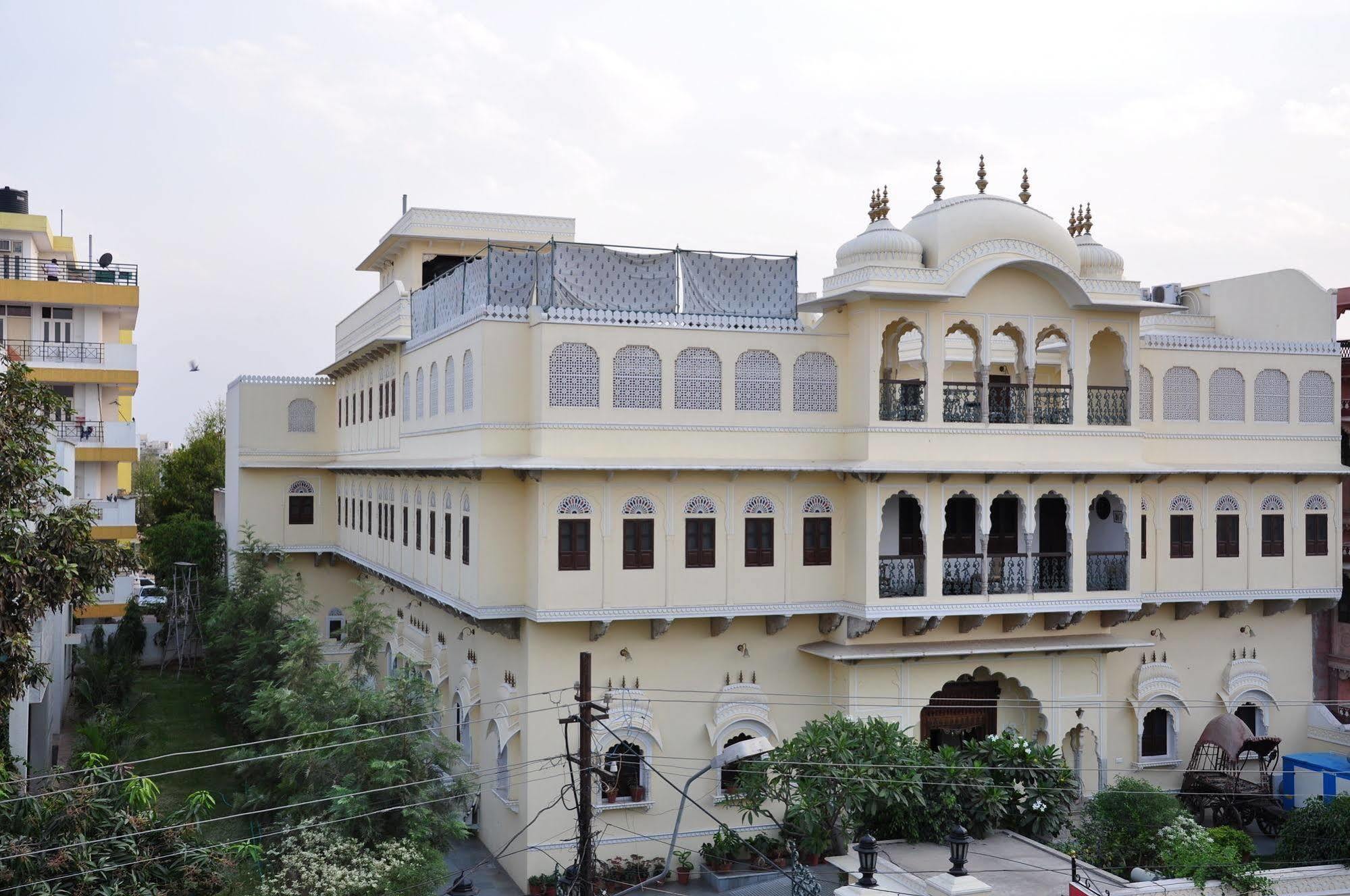 Khandela Haveli - A Boutique Heritage Hotel Jaipur Exteriör bild